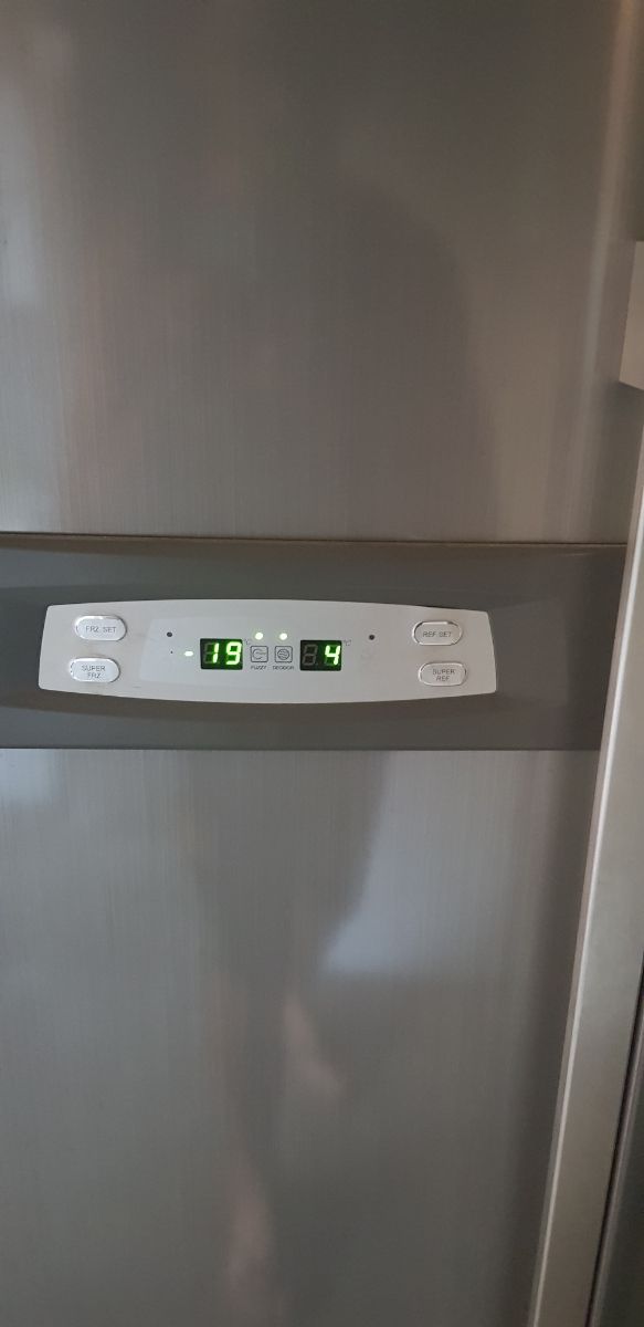 fregofico nofrost de dos puertas americana