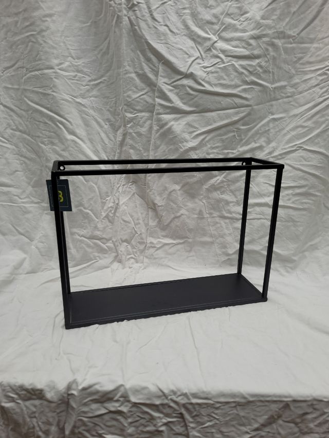 Estante metal negro