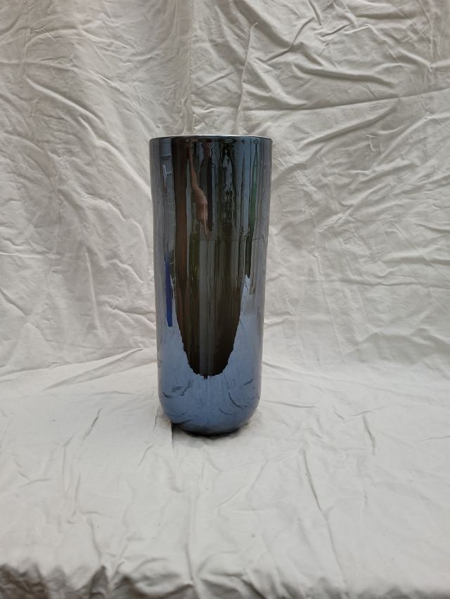 jarrón negro nacarado