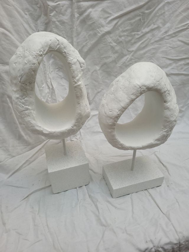 accesorio decorativo blanco