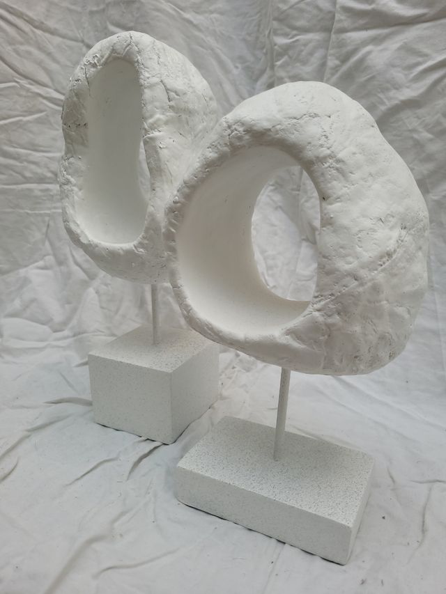 accesorio decorativo blanco