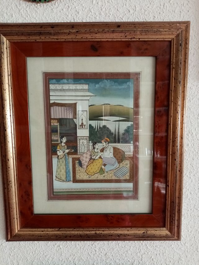 Cuadros 2 sedas indias