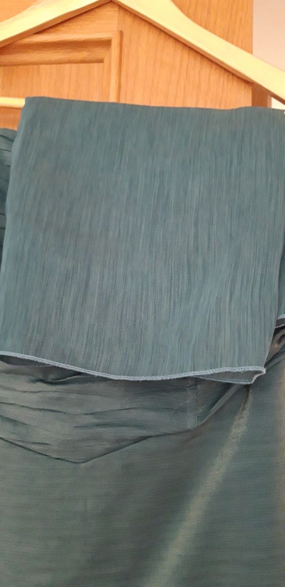 vestido turquesa fiesta o evento