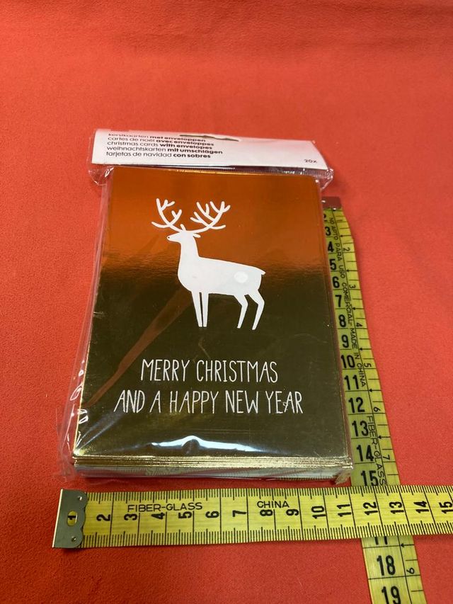 20 postales navidad con sobres nuevos