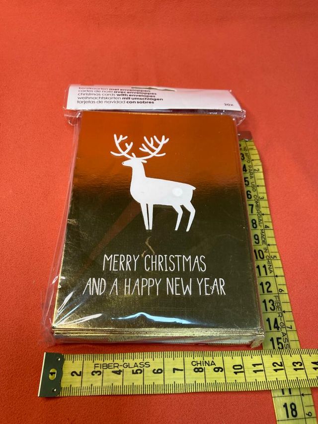 20 postales navidad con sobres nuevos