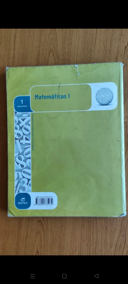 libro matemáticas