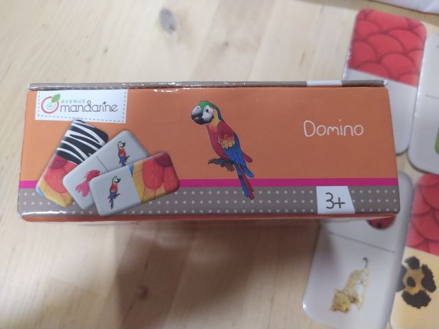 Domino infantil animales