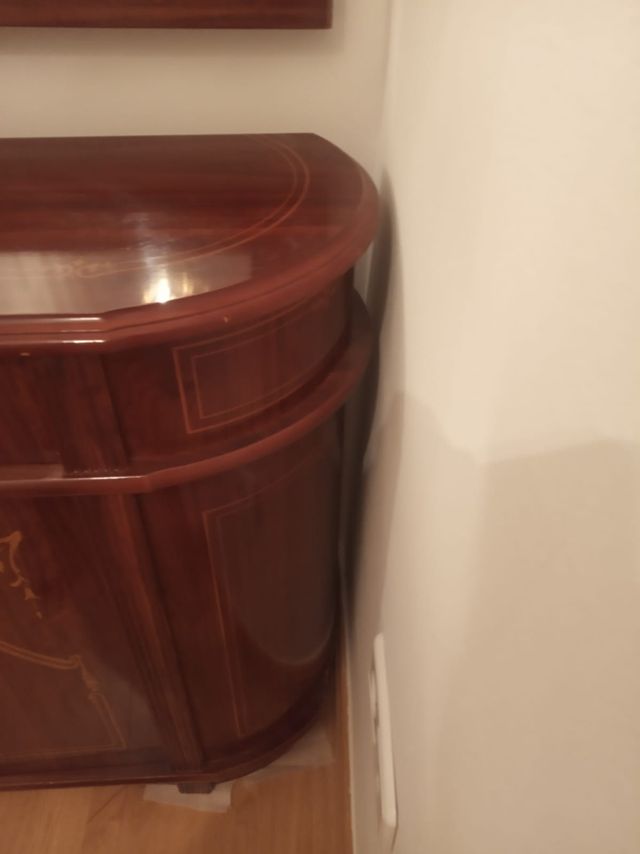 mueble entrada y espejo