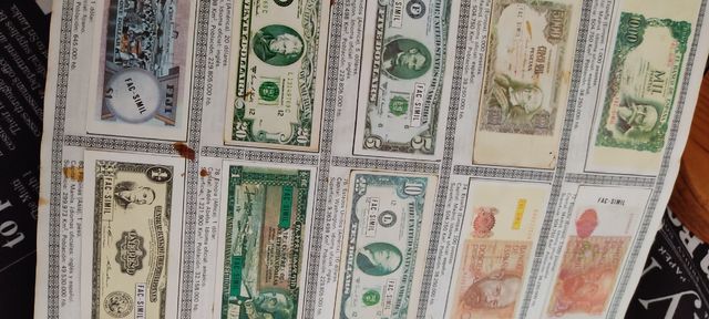 Albun Billetes del Mundo