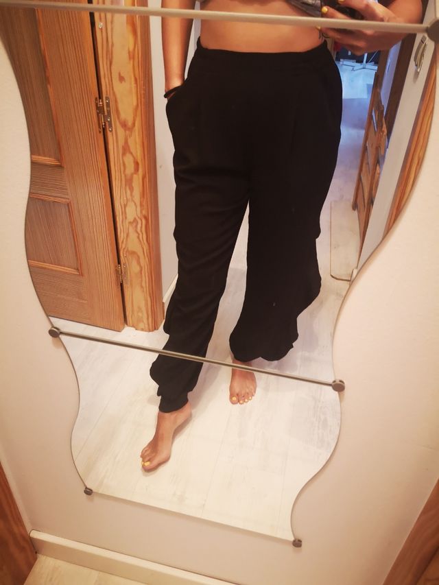 PANTALÓN DE VESTIR ABERTURA PIERNA