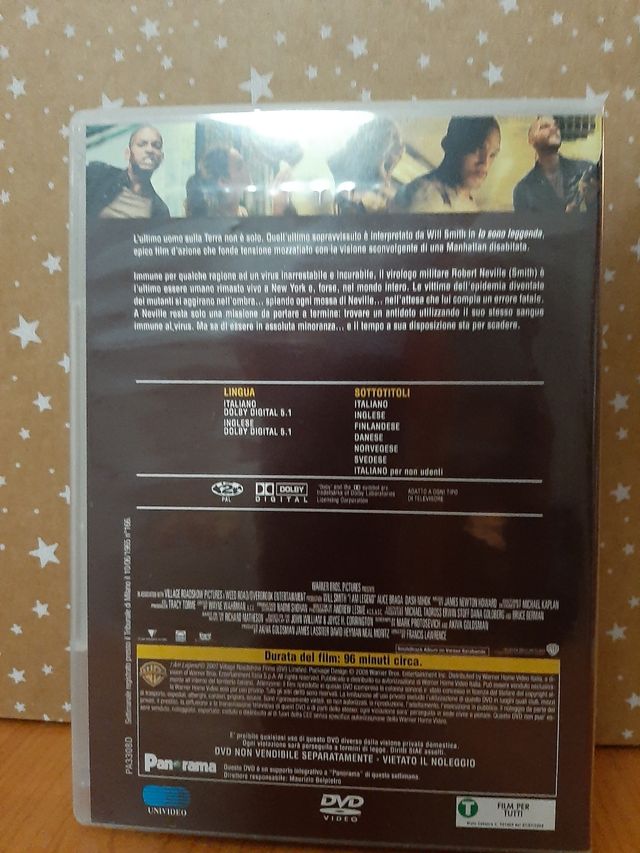 🟡 Dvd "Io sono leggenda"