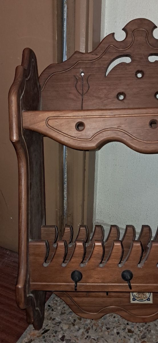 ALACENA RUSTICA DE MADERA DE ROBLE