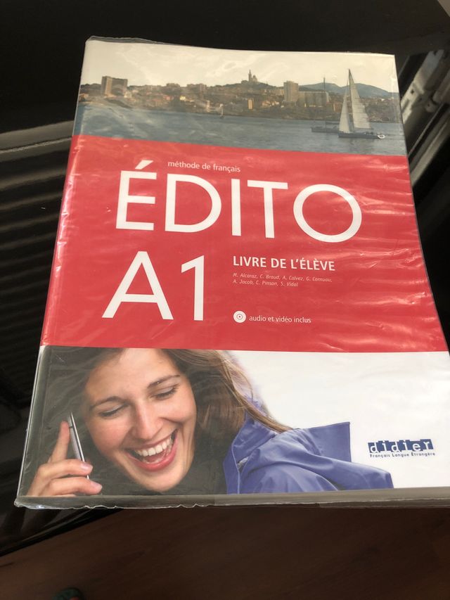 Libro de francés de A1 y actividades EOI