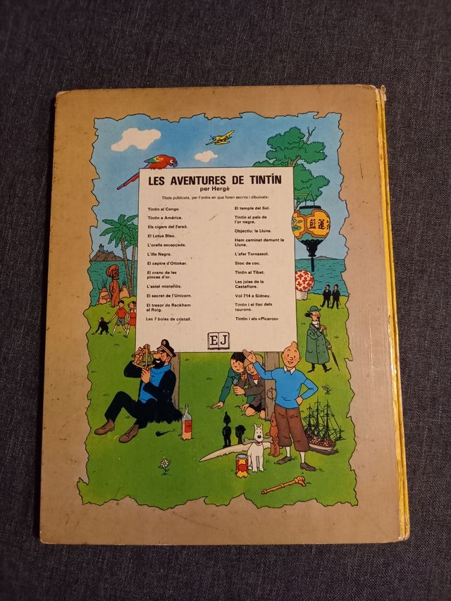 Tintín al Congo (catalán) 3a edición