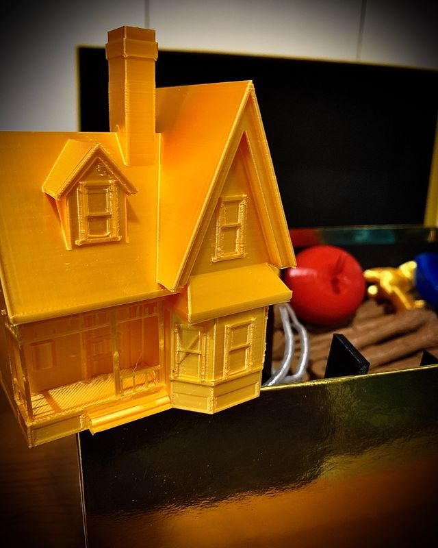 Casa impresa en 3d de la película "UP"