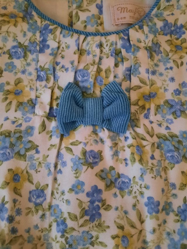 vestido mayoral niña  .Talla 6 meses