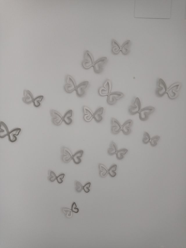 Mariposas pared
