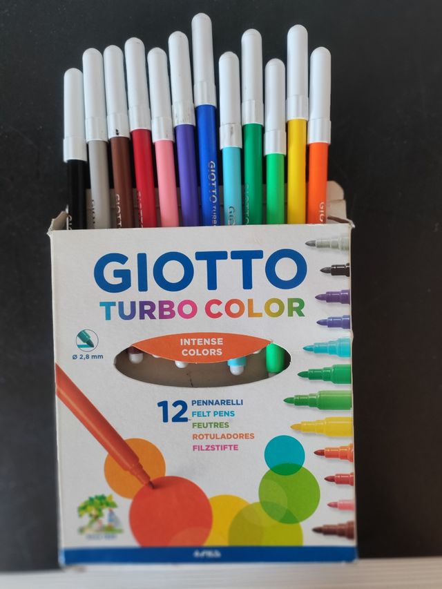 12 rotuladores Giotto