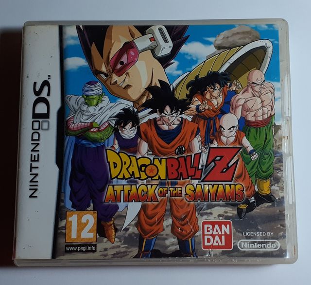 Caja de DRAGON BALL Z - Attack of the Saiyans NDS