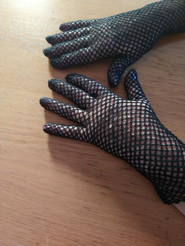 Guantes de ganchillo para ceremonia