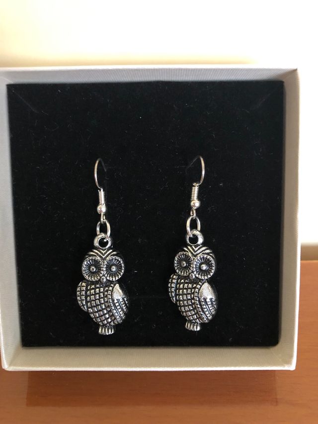 Orecchini gufo portafortuna