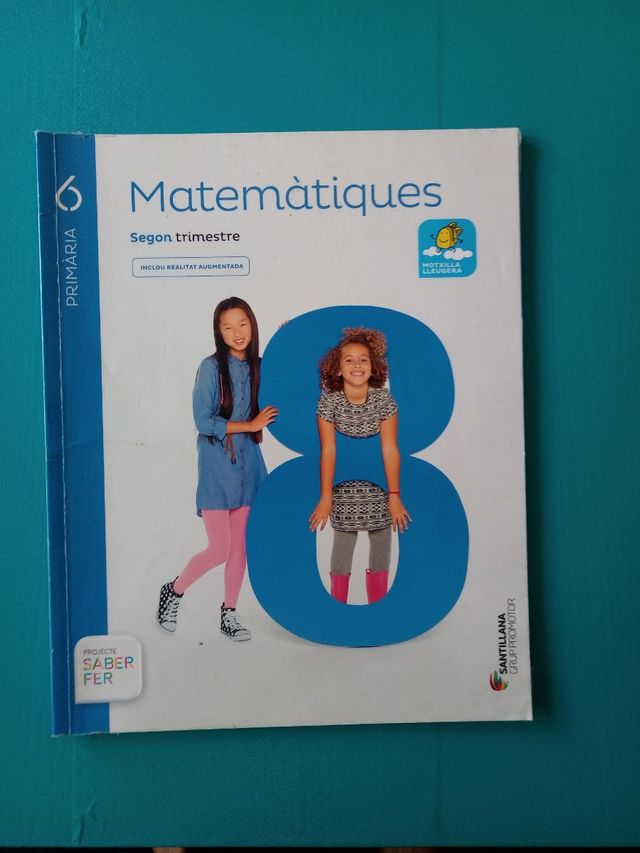 Mates Catalan 6 primaria 1er trimestre Santillana