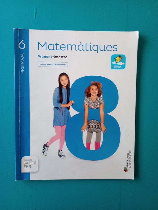 Mates Catalan 6 primaria 2 trimestre Santillana