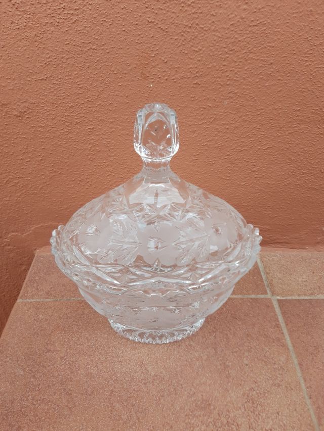 Jarrón de cristal