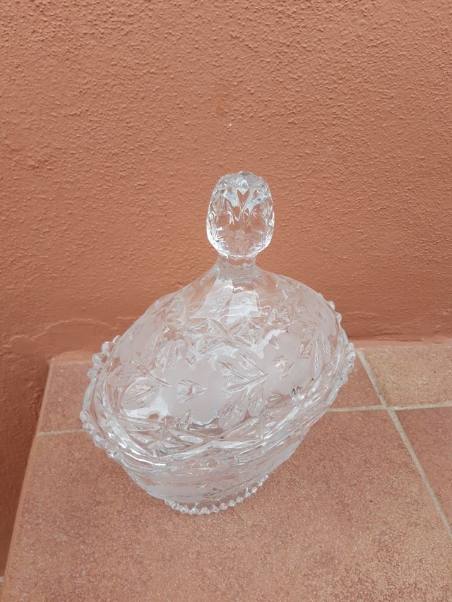 Jarrón de cristal