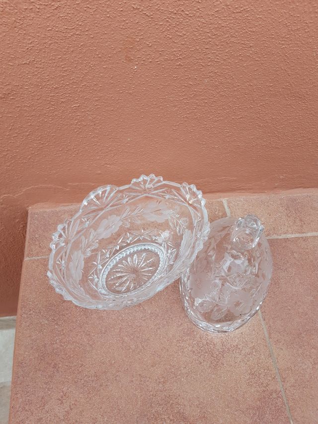 Jarrón de cristal