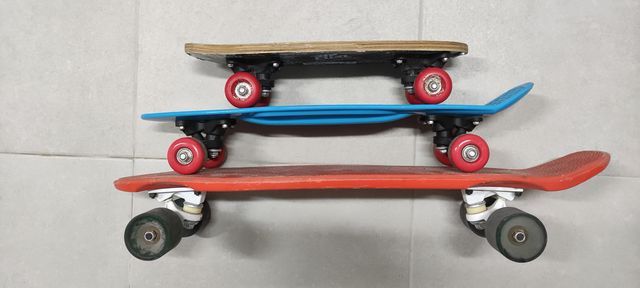 Tres monopatines