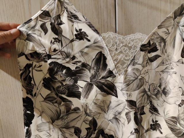 Camiseta lencera talla S Oysho