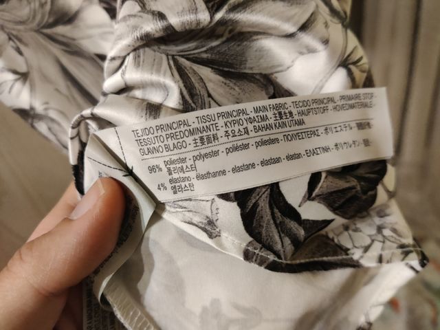 Camiseta lencera talla S Oysho