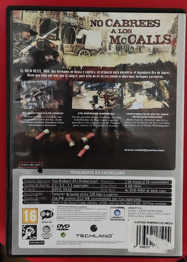 CALL OF JUAREZ Bound in Blood PC