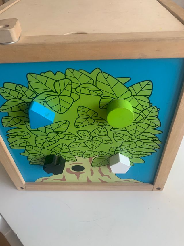 Cubo de actividades niños y bebés