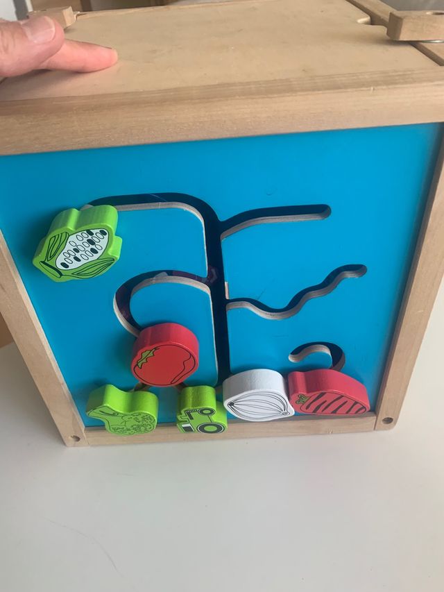 Cubo de actividades niños y bebés