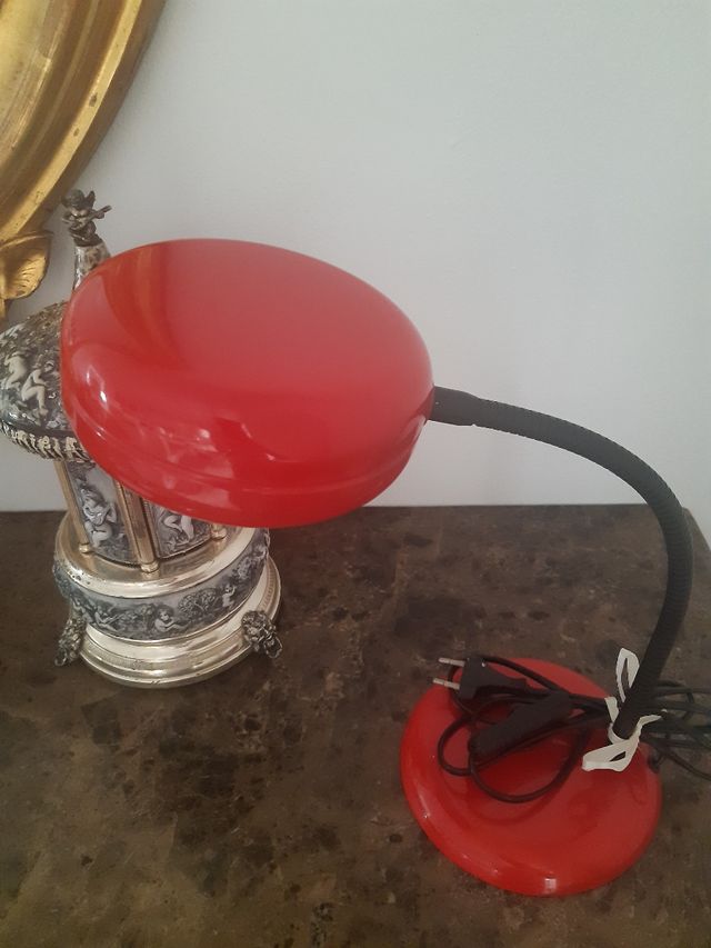 lampada modernariato metallo