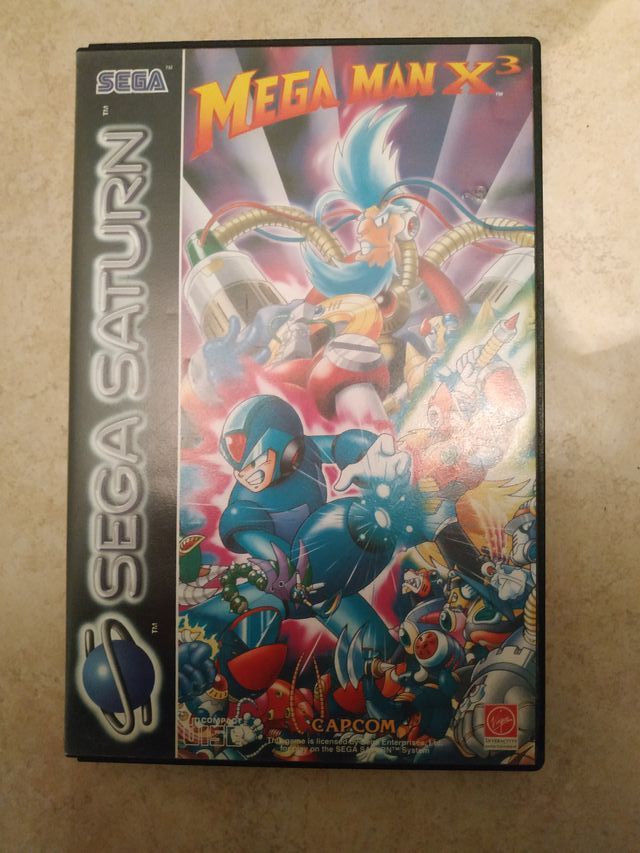 MEGA MAN X3 SEGA SATURN
