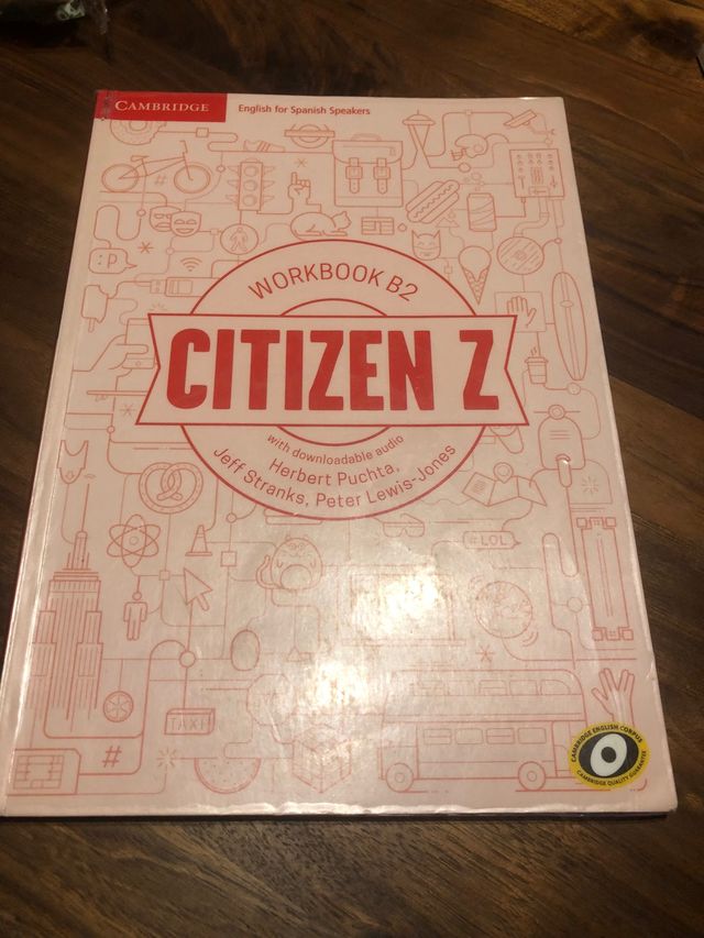 Libro inglese Citizen Z Workbook B2