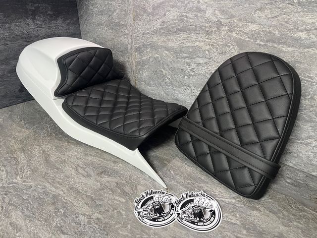 Colín biplaza tipo café racer para bmw k100 bmwk75