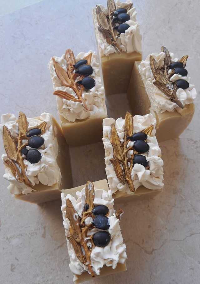 Jabón de bayas de laurel y coco