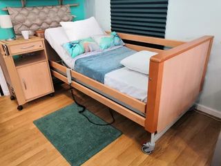 Cama articulada elevable con colchón