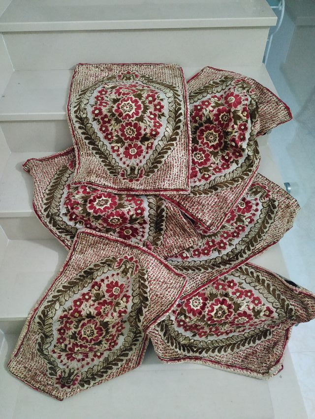 6 cojines estilo marroquí, fundas