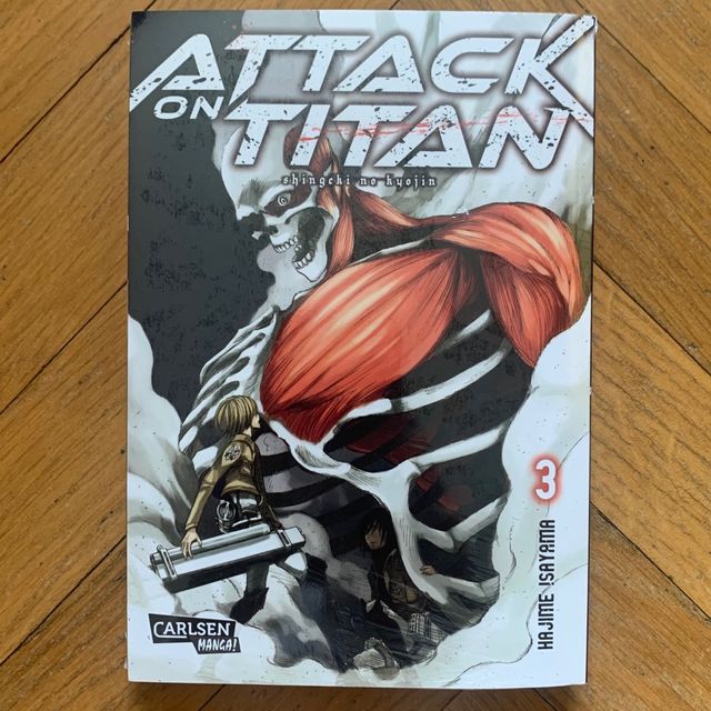 Manga Ataque A Los Titanes 3