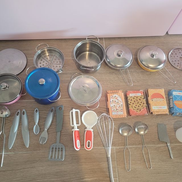 Cocinita utensilios juguetes