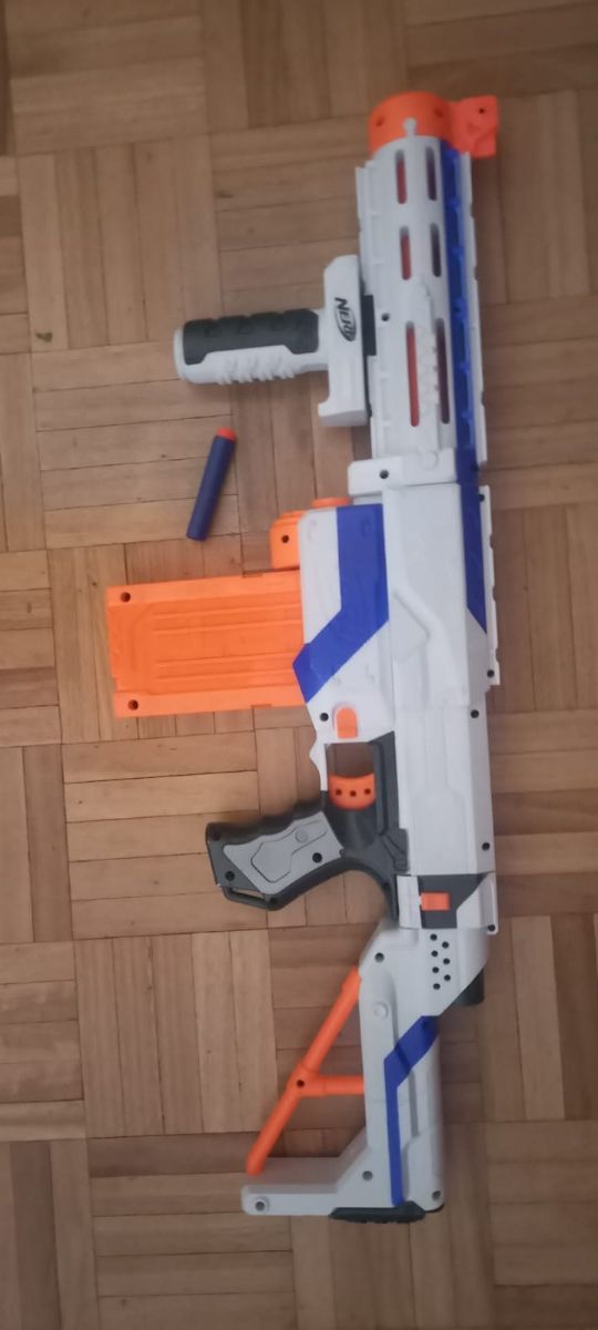 arma de nerf desmontable