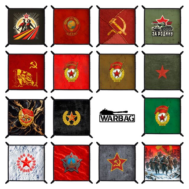 SOVIETICOS - complementos wargames marca WARBAG