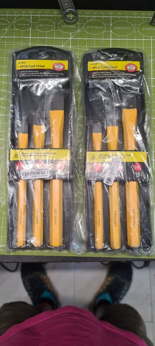 Cincel 3 Tamaños Carpinteria madera