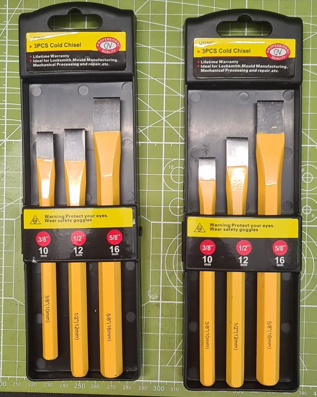 Cincel 3 Tamaños Carpinteria madera