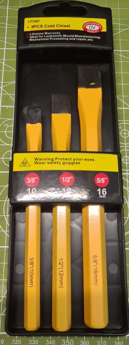 Cincel 3 Tamaños Carpinteria madera